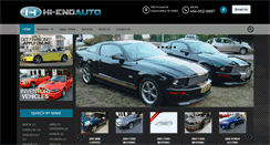 Desktop Screenshot of hi-endauto.com